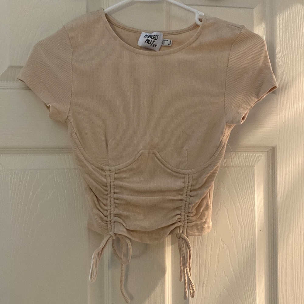 Princess Polly Beige Top